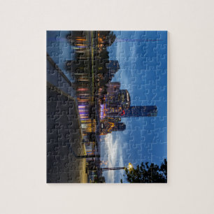 Puzzle Melboure Cityscape at Night