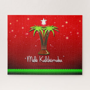 Puzzle Mele Kalikimaka Palm Tree pour Noël