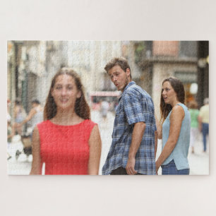 Puzzle Mème de petit ami distrait