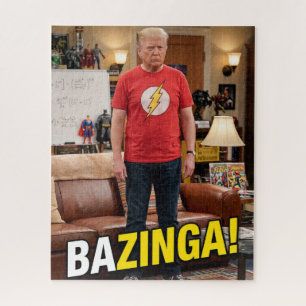 Puzzle Meme drôle de Trump Bazinga Gotcha