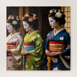 Puzzle Mémoires de Maiko : Apprentissage de Geisha