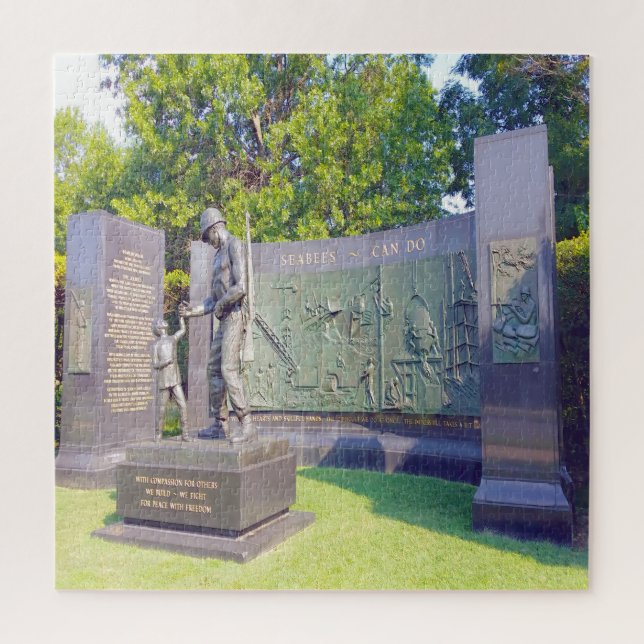 Puzzle Mémorial de la guerre de Corée (Vertical)