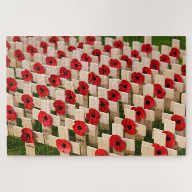 Puzzle Mémorial de la Guerre du Poppy (Horizontal)