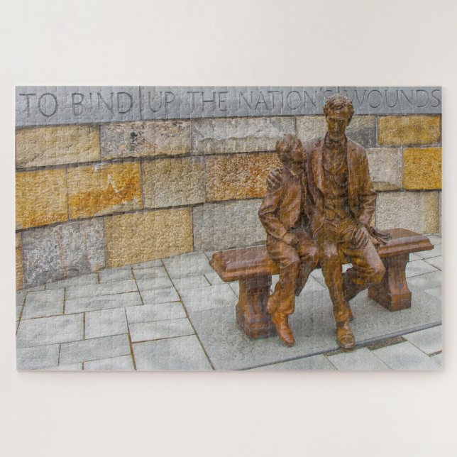 Puzzle Mémorial de Lincoln (Horizontal)