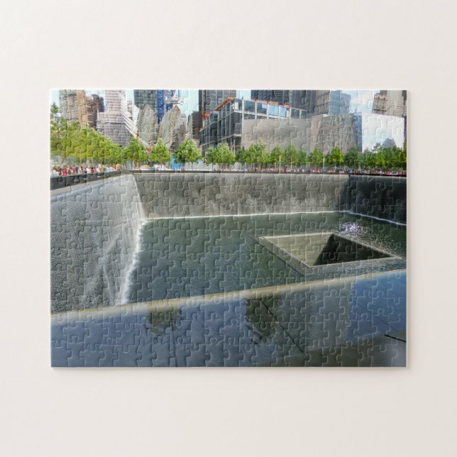 Puzzle Memorial Ground Zero New York. (Horizontal)