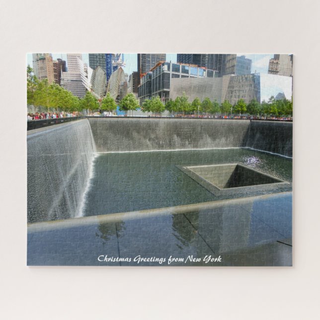 Puzzle Memorial Ground Zero New York. (Horizontal)