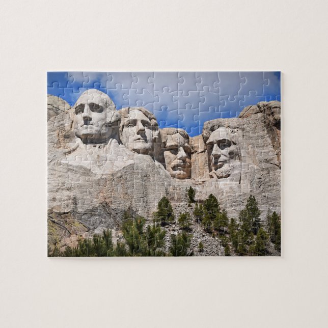 Puzzle Mémorial national du Mont Rushmore - 8x10 - 110 pc (Horizontal)