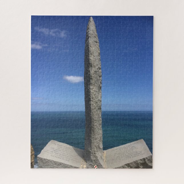Puzzle Mémorial Pointe Du Hoc Normandie France (Vertical)