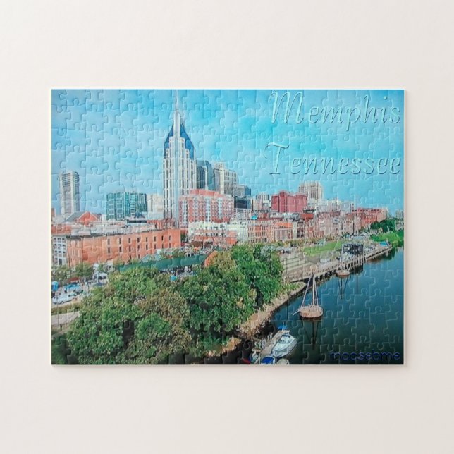 Puzzle Memphis Tennessee (Horizontal)