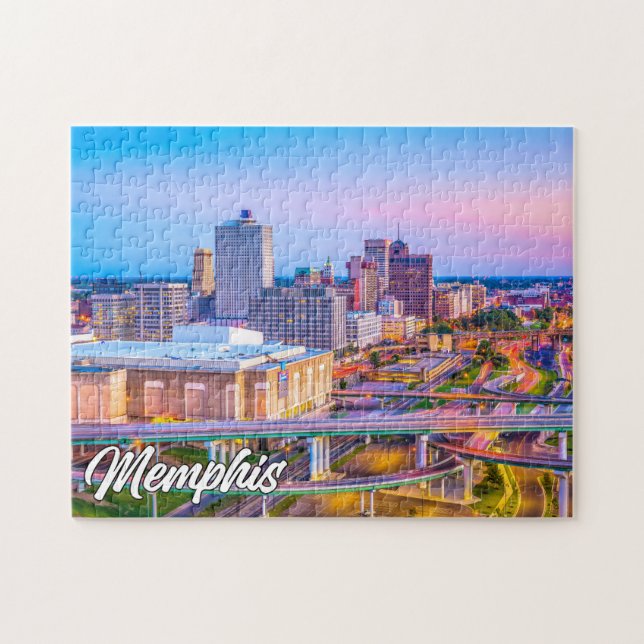 Puzzle Memphis, Tennessee, États-Unis (Horizontal)