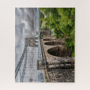 Puzzle Menai Bridge, Anglesey, Pays de Galles, Royaume-Un