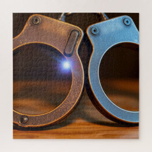 Puzzle Menottes de police