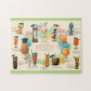 Puzzle Menu Tiki classique