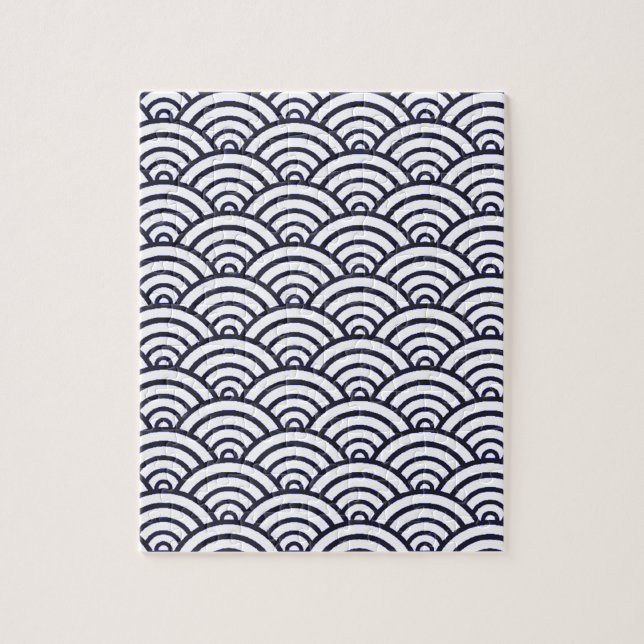 Puzzle Mer de Seigaiha (Vertical)