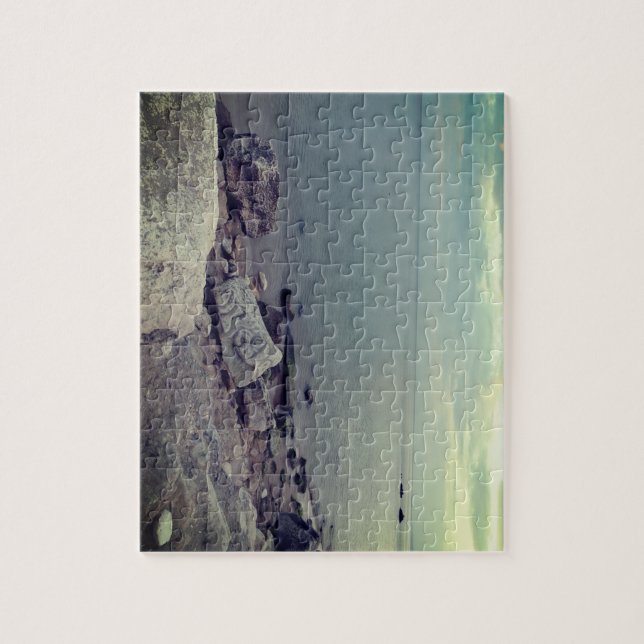Puzzle Mer et pierres (Vertical)