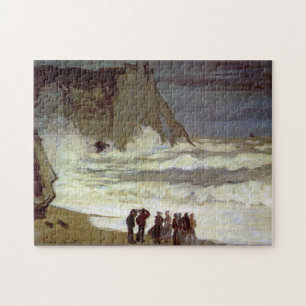 Puzzle Mer rude à Etretat Monet Art