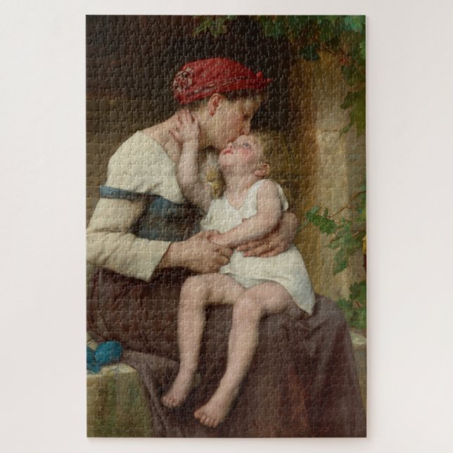 Puzzle Mère aimante avec son adorable enfant (Perrault) (Vertical)