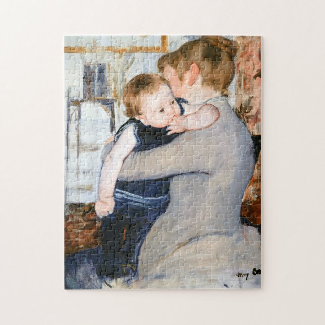 Puzzle Mère et enfant, Mary Cassatt (Vertical)