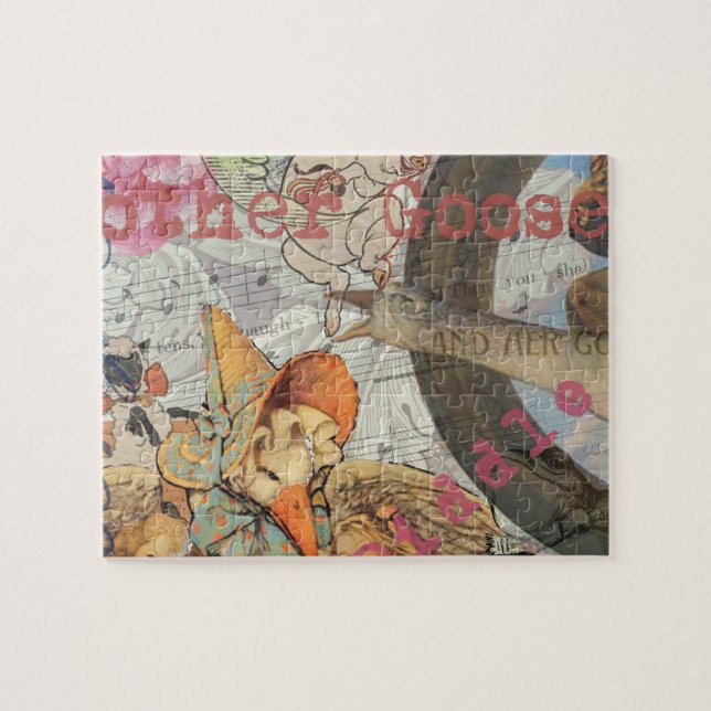 Puzzle Mère Goose Nursery Rhyme Fairy Tale (Horizontal)