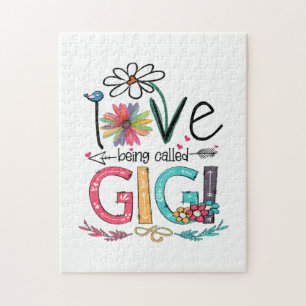Puzzle Mère J'Aime Être Appelée Gigi Sunflower Anniversai