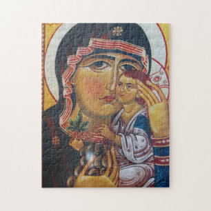 Puzzle Mère Marie et Jésus Art