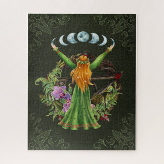 Puzzle Mère Terre Déesse Lune