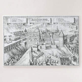 Puzzle MERIAN : Château et jardins royaux 1620
