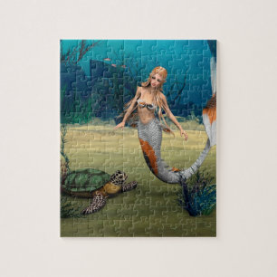 Puzzle Mermaid et Turtle