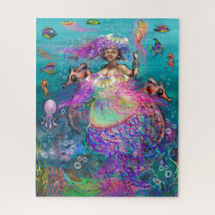 Puzzle Mermaid Jellyfish