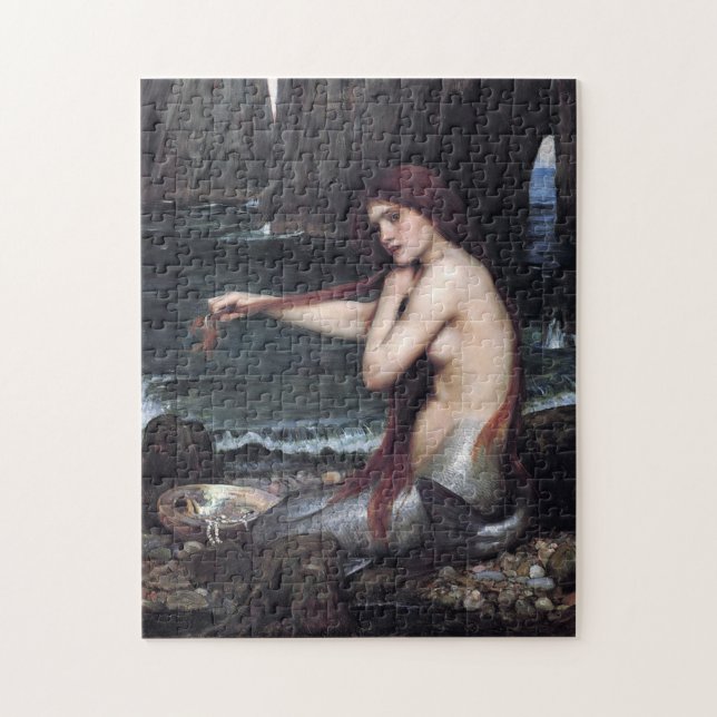 Puzzle Mermaid John William Waterhouse Mythologique (Vertical)