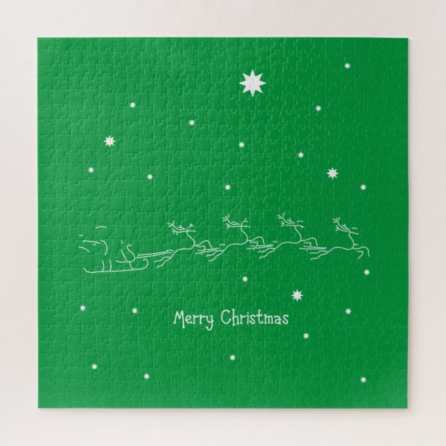 Puzzle Merry christmas (Vertical)