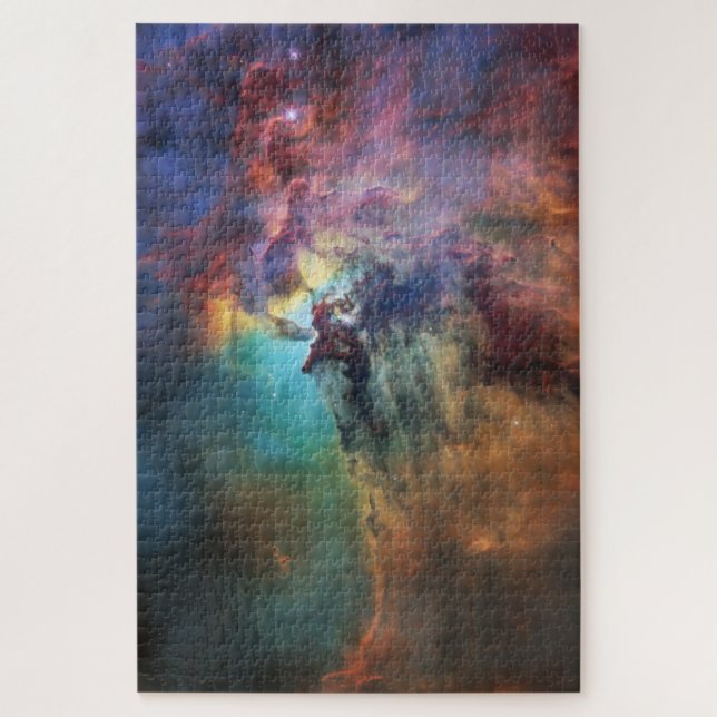 Puzzle Mers tempétueuses de la lagune Nebula à Sagittariu (Vertical)