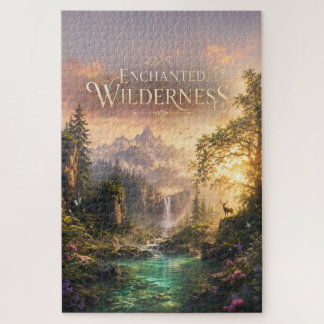 Puzzle Merveilleuse Forêt Enchantée Grand Format Fantasti