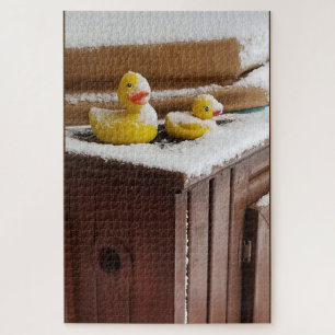 Puzzle Mes Canards en Caoutchouc Gelés