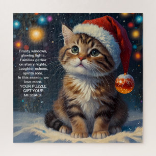 Puzzle Message de Noël Joie