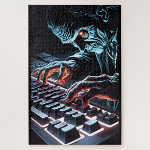 Puzzle Messager des morts-vivants - Ken Gage Horror Art