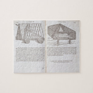 Puzzle Méthodes de transporter les toits préfabriqués au