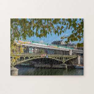 Puzzle Metro on Bir-Hakeim bridge- Paris, France