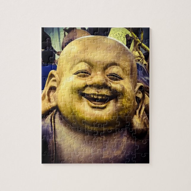 Puzzle Mettez un visage joyeux - Bouddha - 8x10 - 110 pc (Vertical)