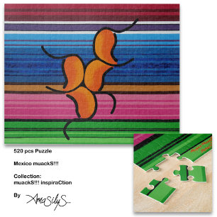 Puzzle Mexico muackS!!! - AmaSilyS - 520 pièces Art