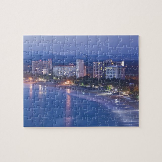 Puzzle Mexique, Guerrero, Ixtapa. Hôtels Ixtapa le long (Horizontal)