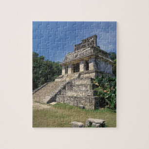 Puzzle Mexique, province de Chiapas, Palenque. Temple de