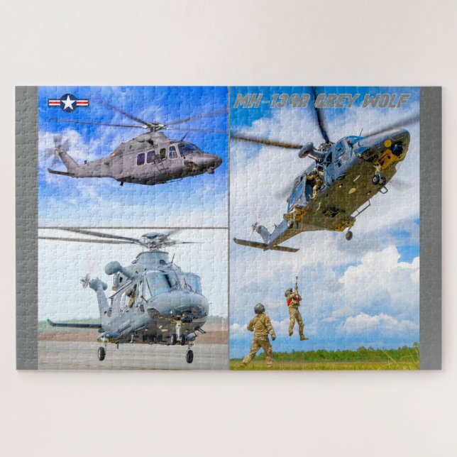Puzzle MH-139A GRAY WOLF (20x30 POUCES) (Horizontal)