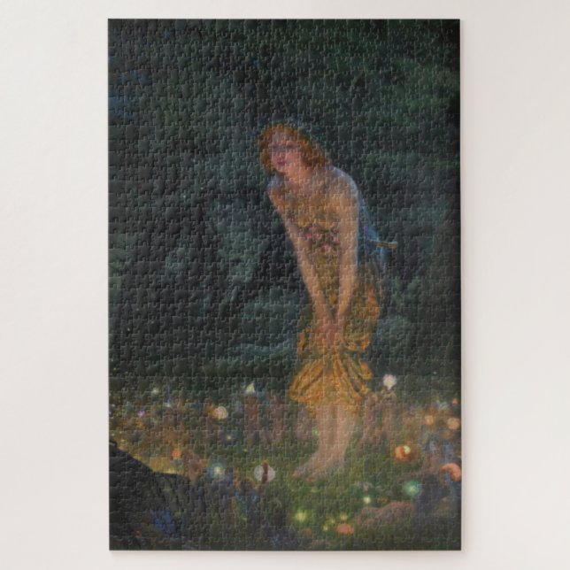 Puzzle Mi-été (par Edward Robert Hughes) (Vertical)
