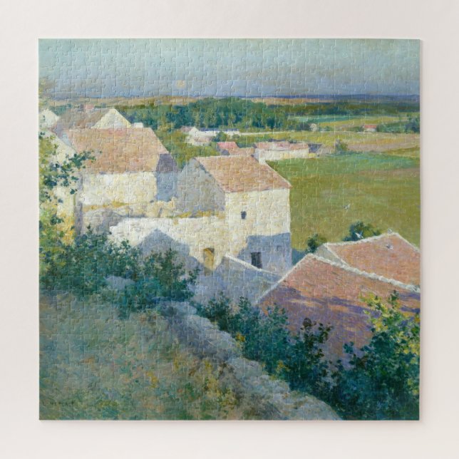 Puzzle Mi-été Twilight Willard Metcalf Art (Vertical)