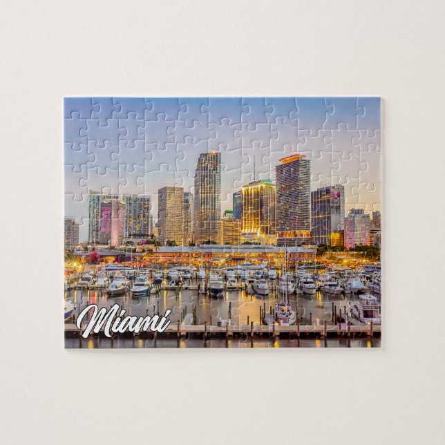 Puzzle Miami, Floride, États-Unis (Horizontal)