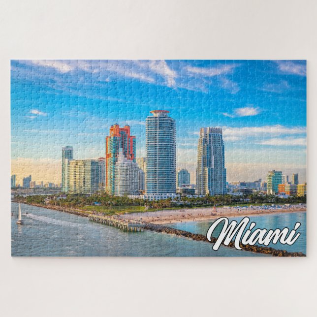 Puzzle Miami, Floride, États-Unis (Horizontal)