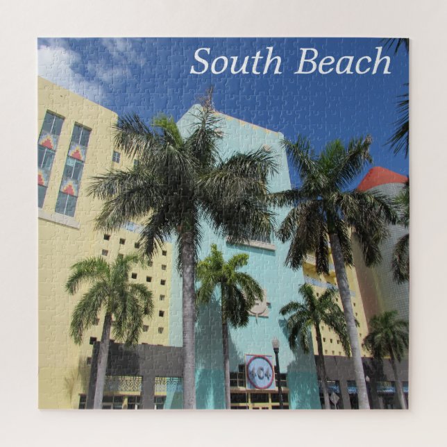 Puzzle Miami South Beach Art Deco (Vertical)