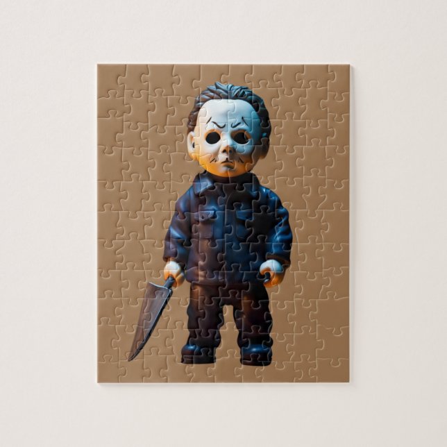 Puzzle Michael Myers Figure Jigsaw (Vertical)