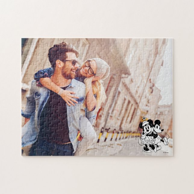 Puzzle Mickey et Minnie - Couple Photo (Horizontal)